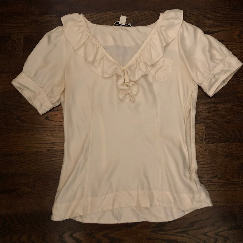 Banana Republic Ruffle Blouse